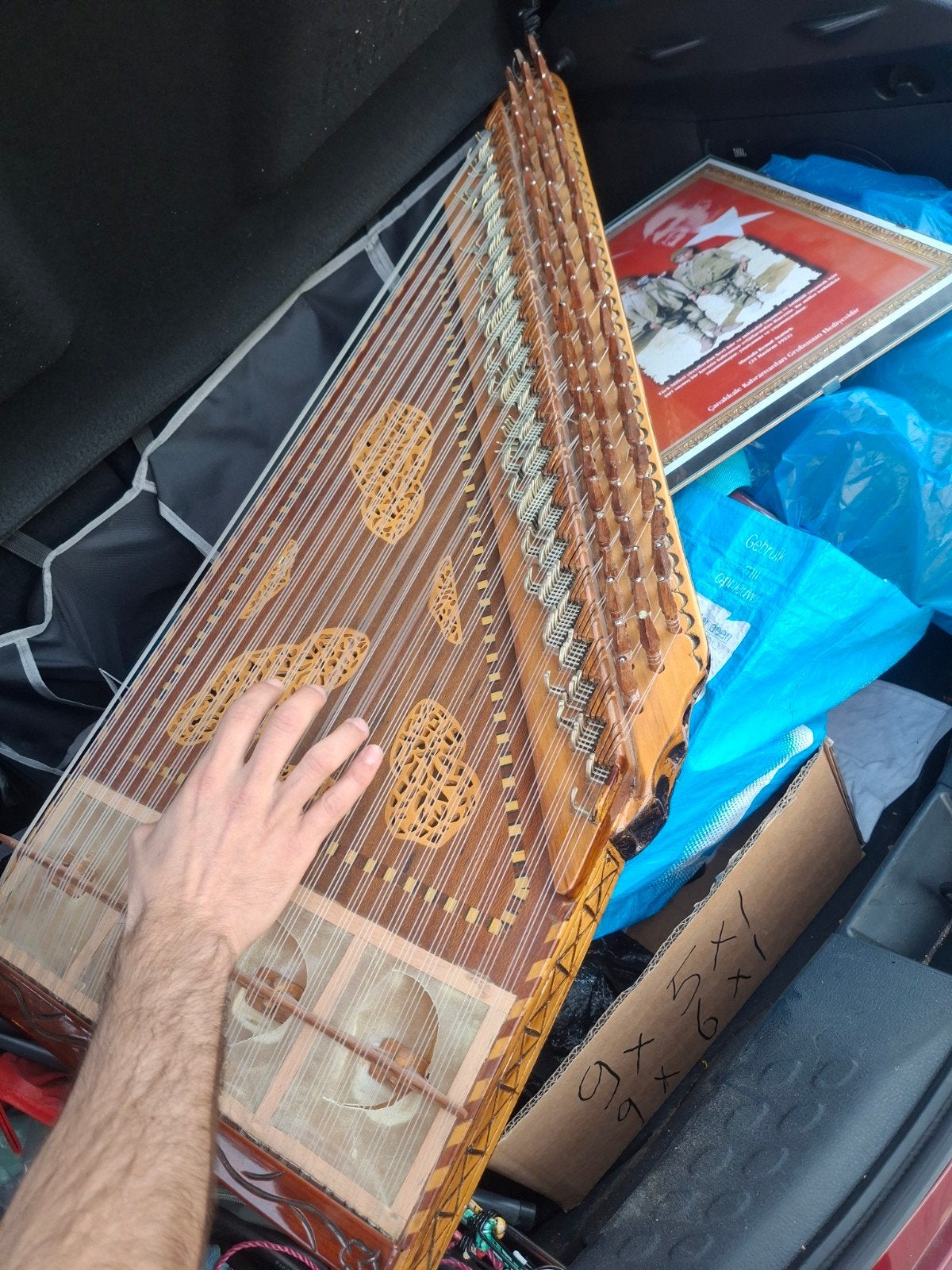 Mooie Kanun (Qanun) - Traditioneel snaarinstrument, Ophalen of Verzenden, Gebruikt, Overige typen