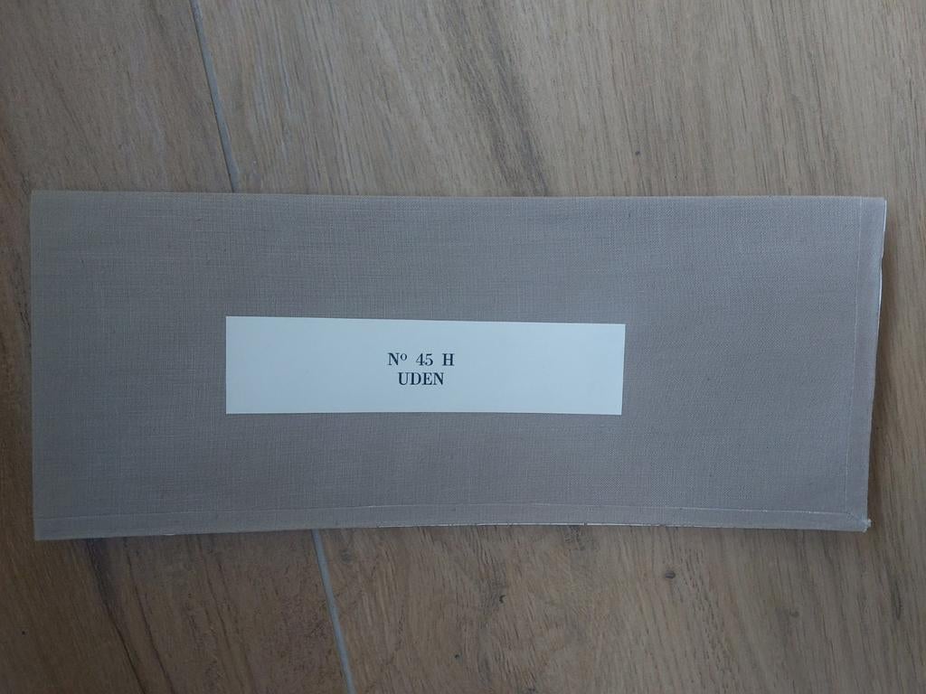 45H Udel Volkel Boekel Venhorst Erp stafkaart uit 1967, Boeken, Topografische Dienst Nederland, Ophalen of Verzenden, 1800 tot 2000