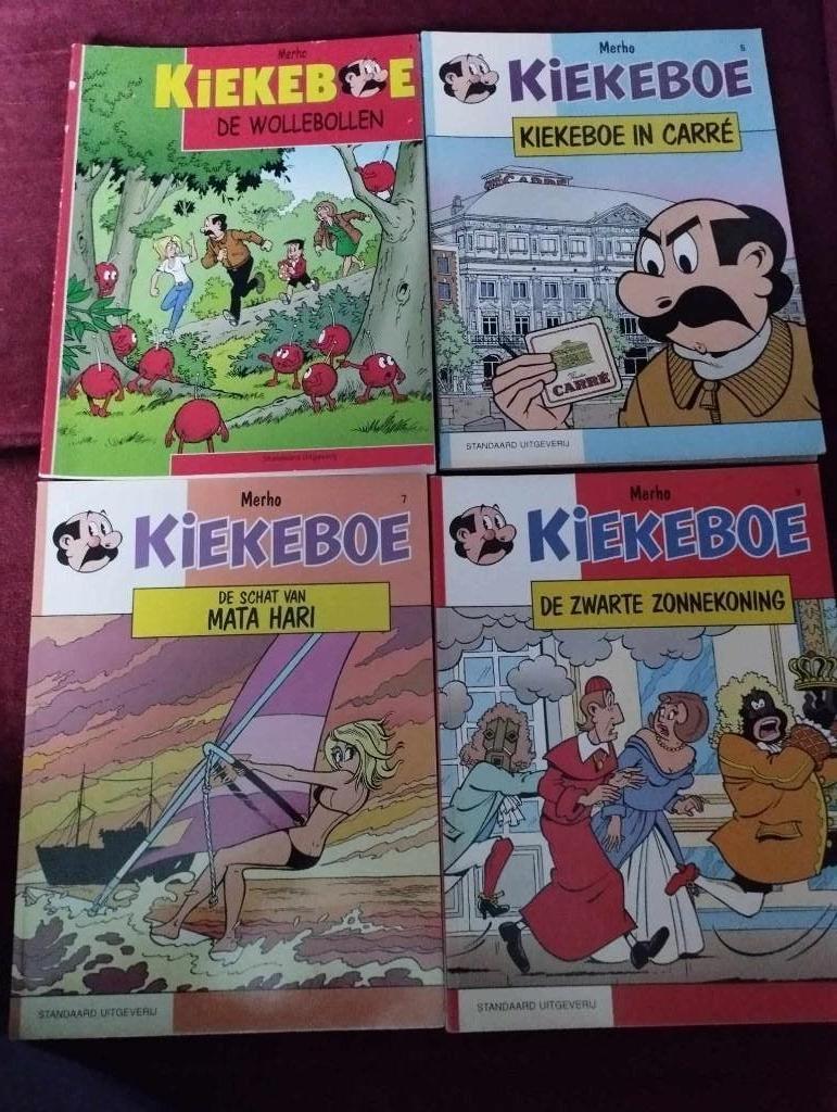 Kiekeboe, Boeken, Stripboeken, Gelezen, Meerdere stripboeken, Ophalen