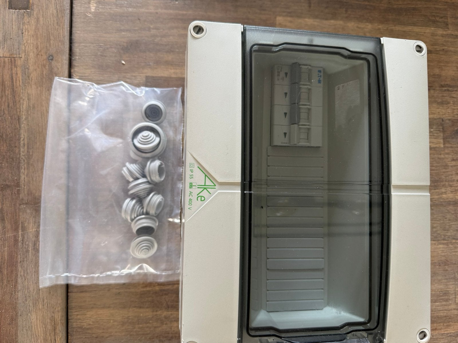 groepenkast 3-fase 16A – IP55 – compleet met Eaton automaat, Ophalen, Zo goed als nieuw, Overige typen