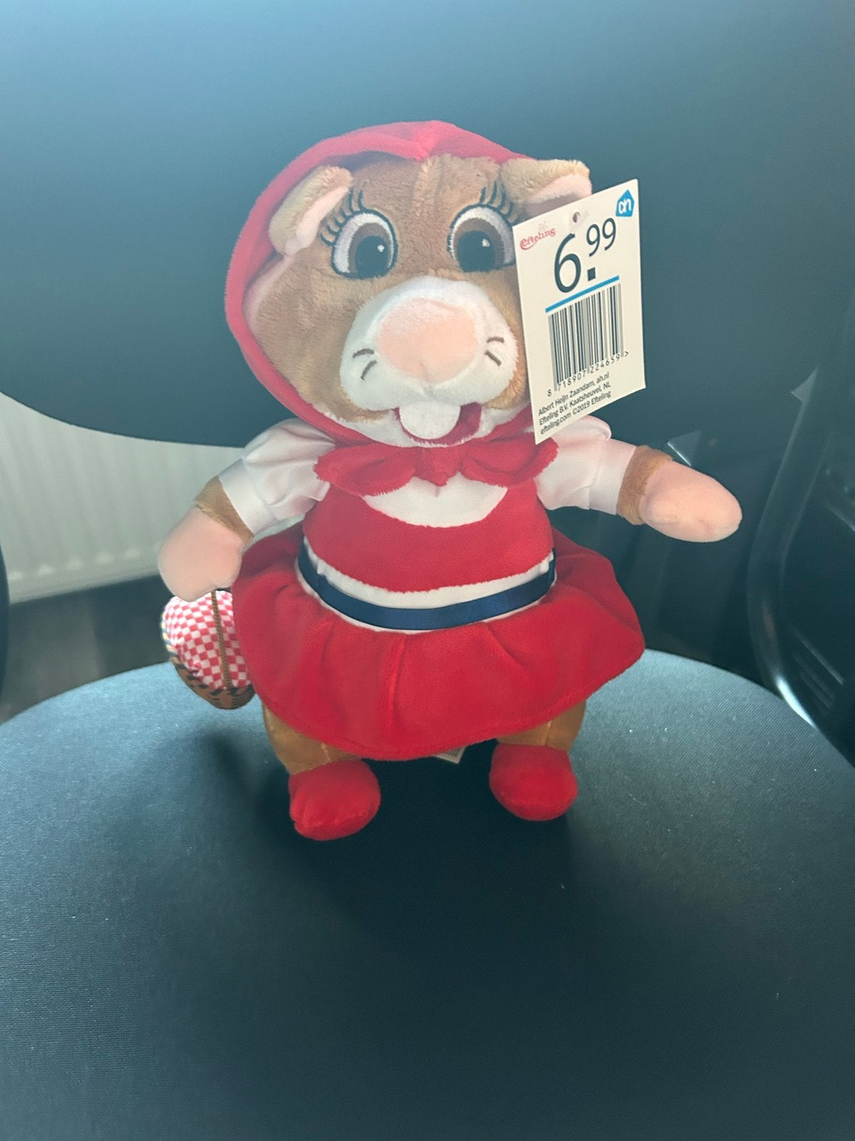Nieuwe Roodkapje knuffel van de Efteling, Ophalen of Verzenden, Nieuw