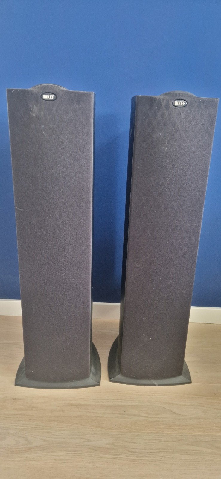 KEF iQ70 Vloerstaande Luidsprekers - Set van 2, Audio, Tv en Foto, Luidsprekers, Vloerstaande luidspreker, Gebruikt, Ophalen, 150 watt of meer
