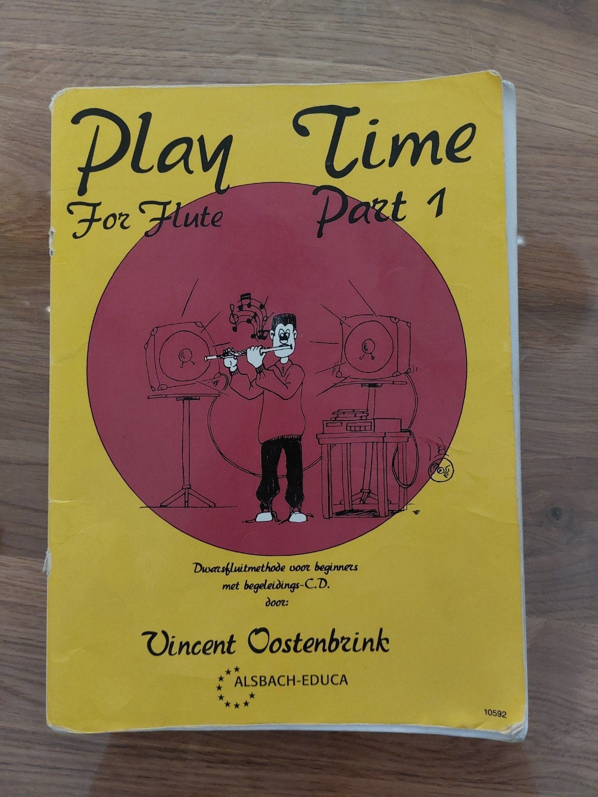 Play time for flute part 1 met cd muziekboek dwarsfluit, Ophalen of Verzenden, Gelezen