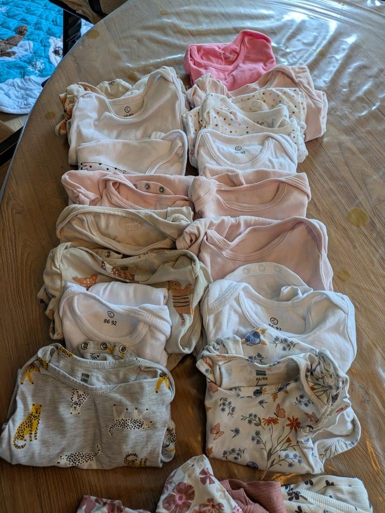 Rompers maat 86/92 98/104,  20 stuks, Ophalen of Verzenden, Gebruikt, Maat 86