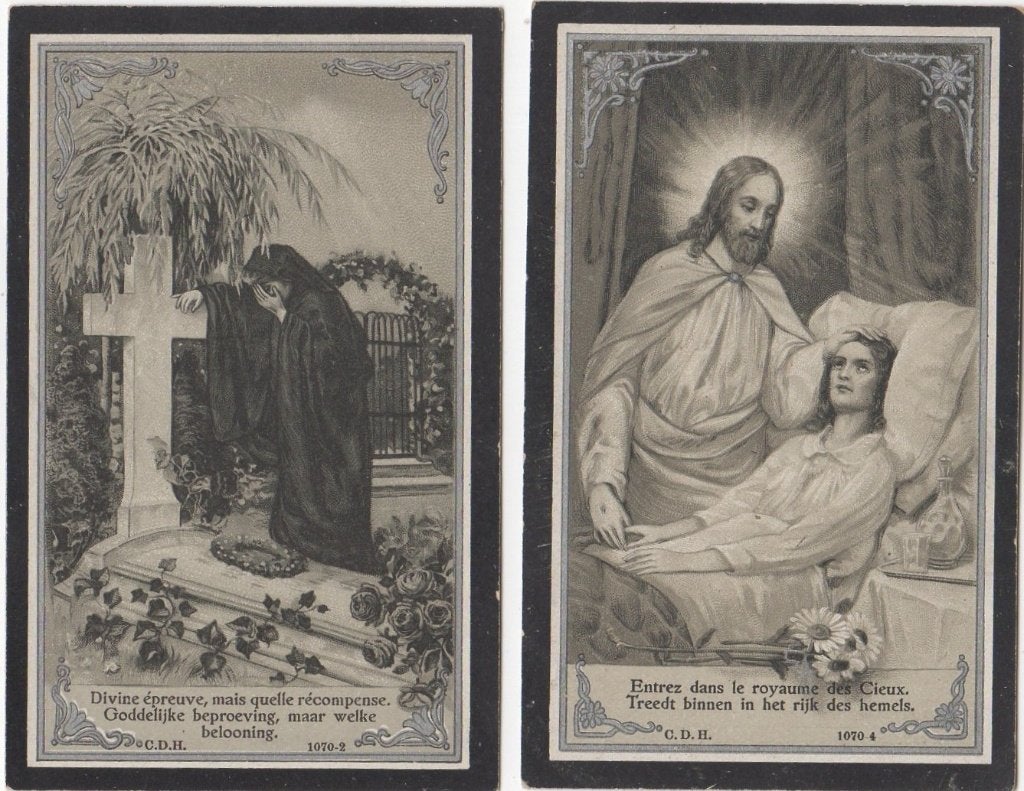 Henriette Stroecken 1831 Venlo + 1920 Wachtebeke, 89 jaar, Verzamelen, Bidprentjes en Rouwkaarten, Verzenden