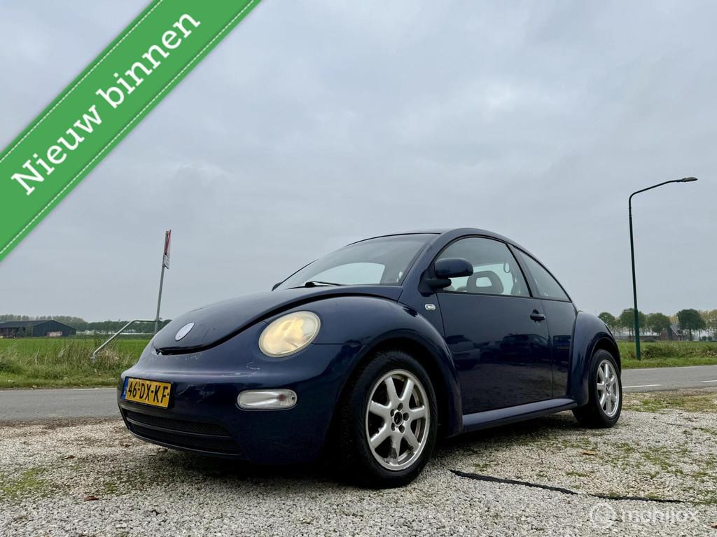 Volkswagen New Beetle 2.0, 139000 km, APK Okt 2026, Airco, Auto's, Volkswagen, Gebruikt, Beetle (Kever), 4 cilinders, 1984 cc