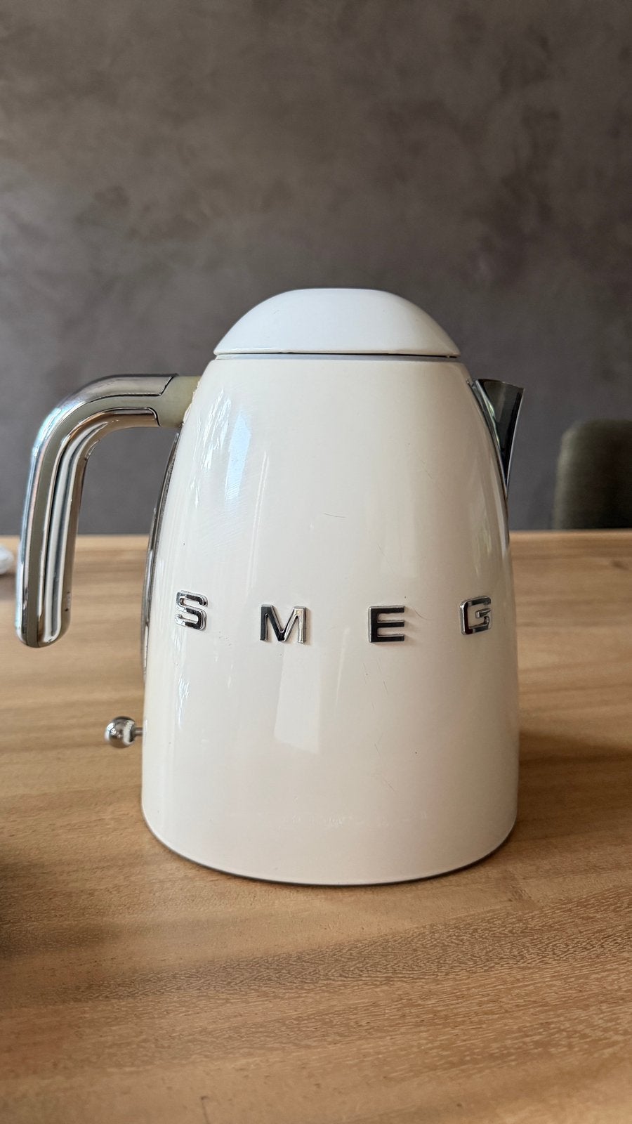 Smeg waterkoker, 1 tot 2 liter, Ophalen, Gebruikt
