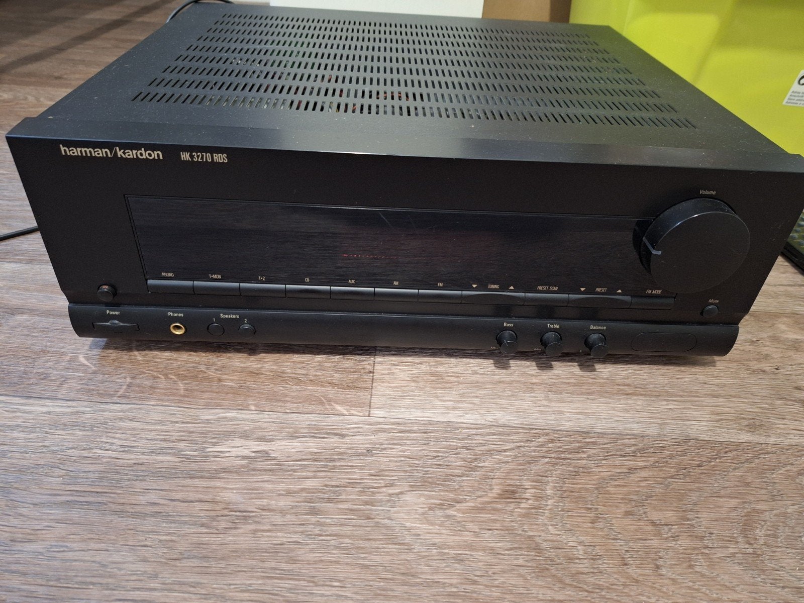 Harman Kardon HK 3270 RDS Stereo Receiver, Overige merken, Gebruikt, Ophalen of Verzenden, 60 tot 120 watt