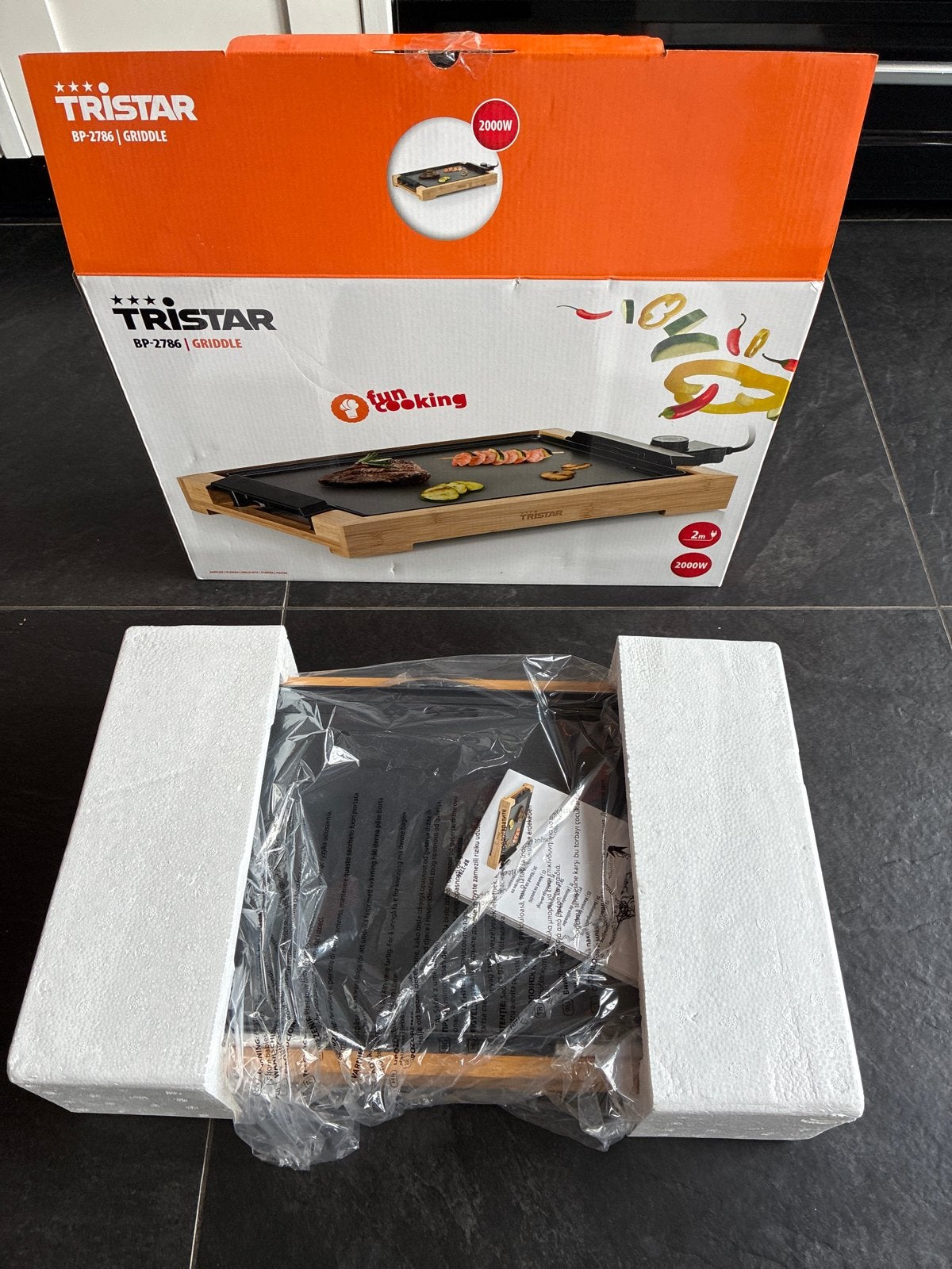 Tristar BP-2786 Griddle - Nieuw in doos, Ophalen, Nieuw