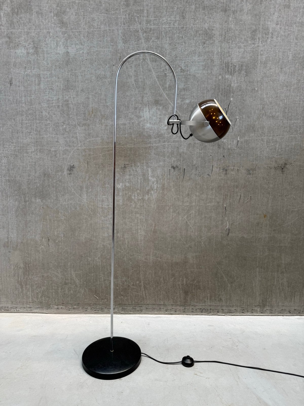 Dijkstra Space Age Mushroom Vloerlamp Jaren 70, Ophalen, Kunststof, Gebruikt, X