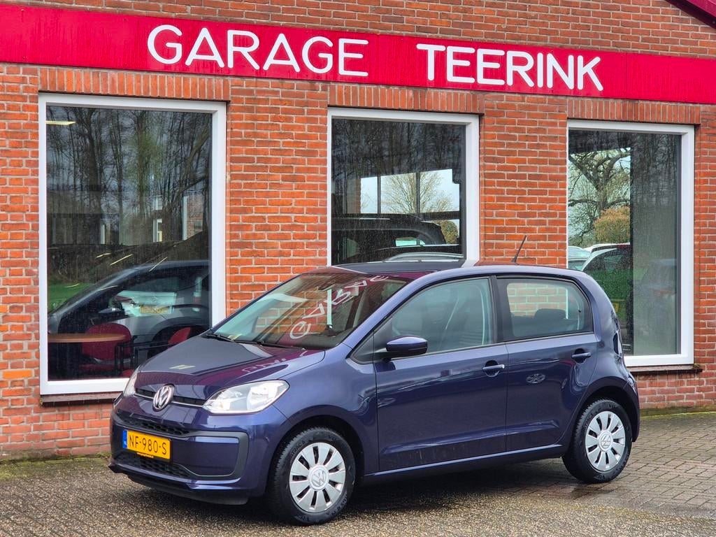 Volkswagen Up! 1.0 BMT move up! 60PK 5drs airco, navi, carki, Auto's, Volkswagen, Voorwielaandrijving, Stof, Gebruikt, Origineel Nederlands
