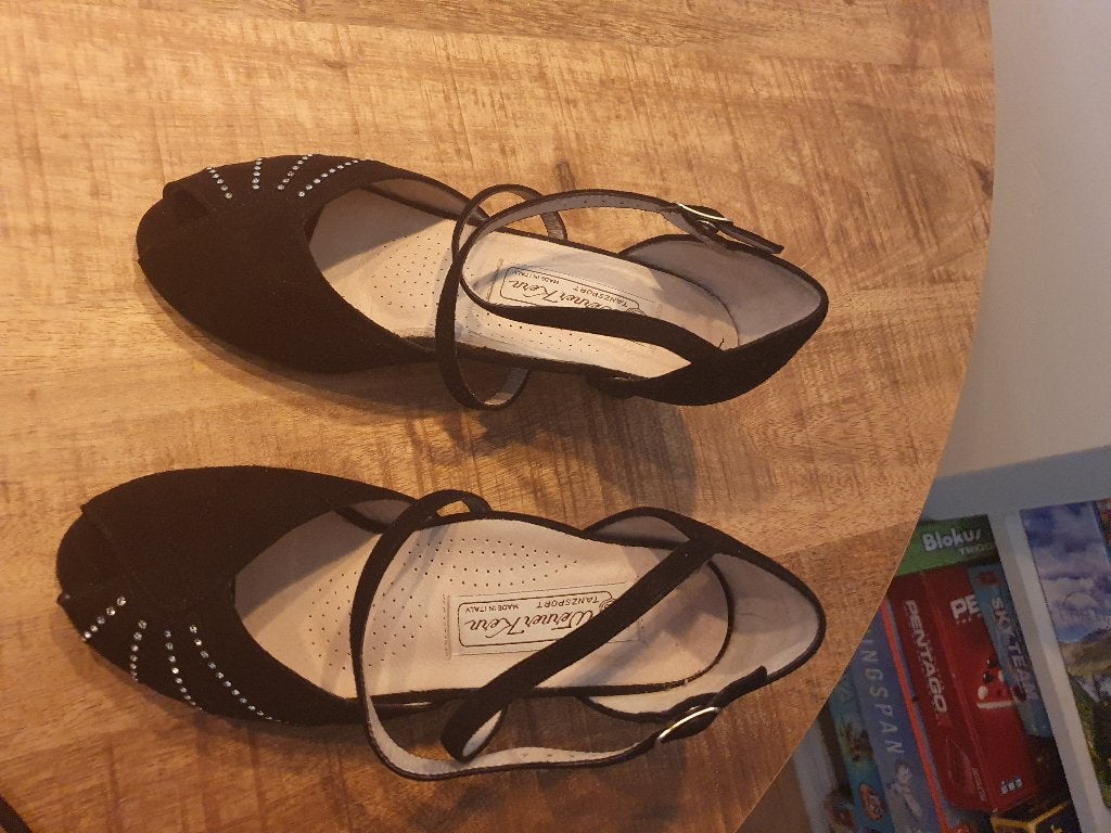 Dansschoenen zwart, Ophalen, Zo goed als nieuw