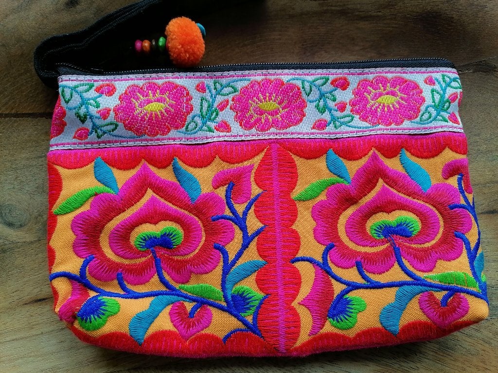 Nieuw handgemaakte etnische Hmong etui of clutch, Ophalen of Verzenden, Nieuw