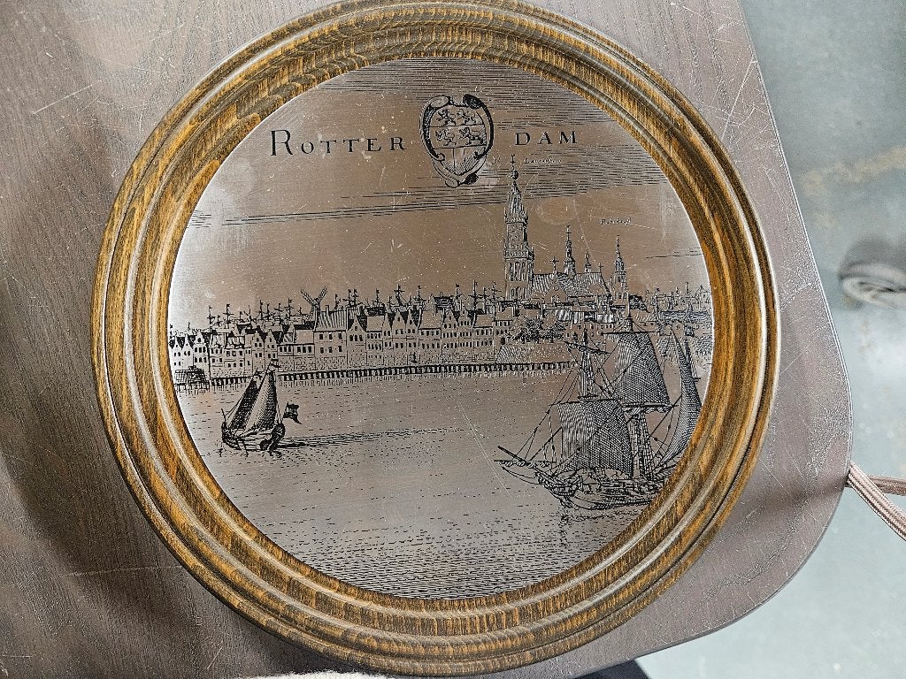 Wandbord rotterdam, Antiek en Kunst, Ophalen of Verzenden
