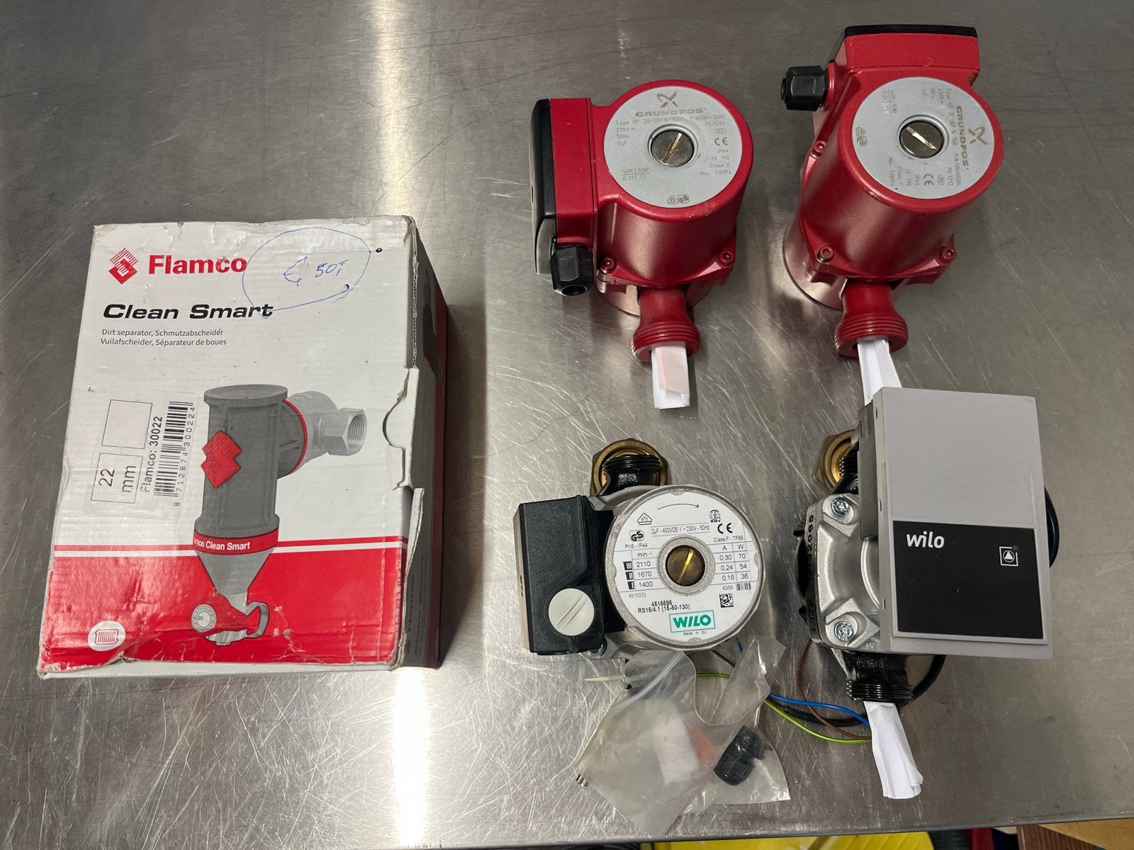 Circulatiepompen en Flamco Clean Smart filter, Ophalen of Verzenden