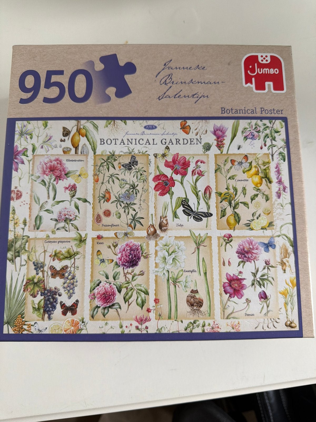 Jumbo Legpuzzel 950 stukjes - Botanical Garden, Ophalen of Verzenden, 500 t/m 1500 stukjes, Zo goed als nieuw, Legpuzzel