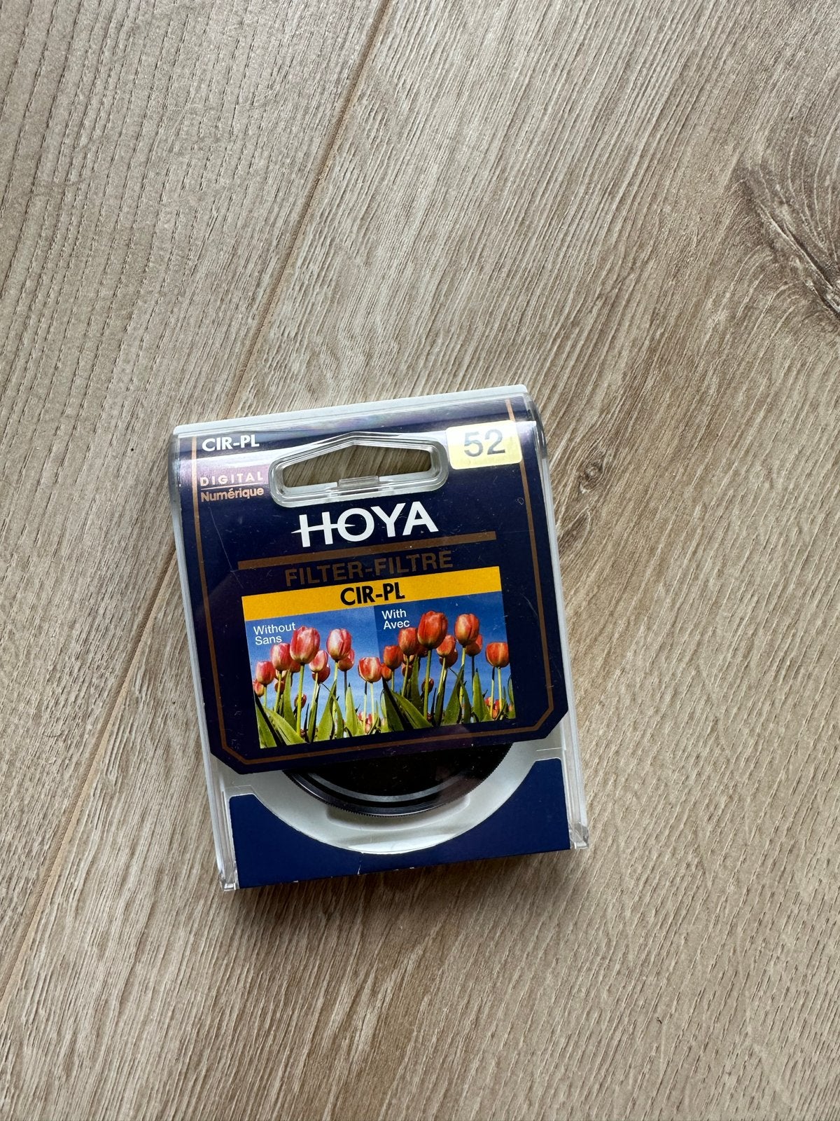 Hoya CIR-PL 52mm Polarisatiefilter voor camera's, Audio, Tv en Foto, Fotografie | Filters, Polarisatiefilter, Ophalen of Verzenden