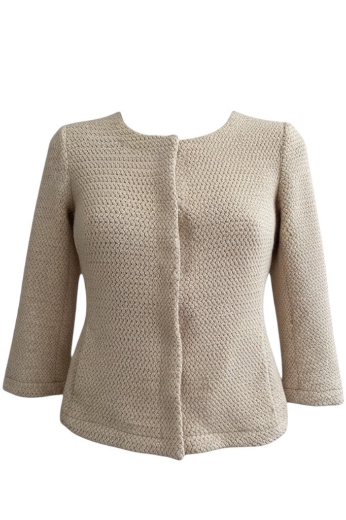 Vanilia vest XS, Beige, Ophalen of Verzenden, Zo goed als nieuw, Maat 34 (XS) of kleiner