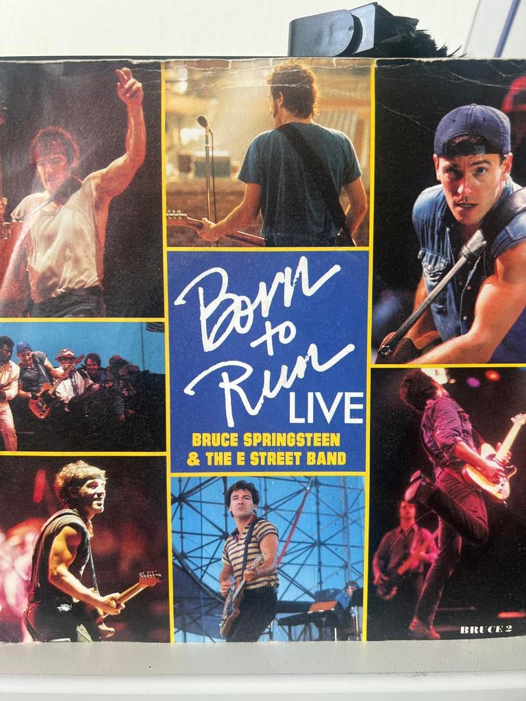 Bruce Springsteen - Born to Run Live, Ophalen of Verzenden, Gebruikt, Pop