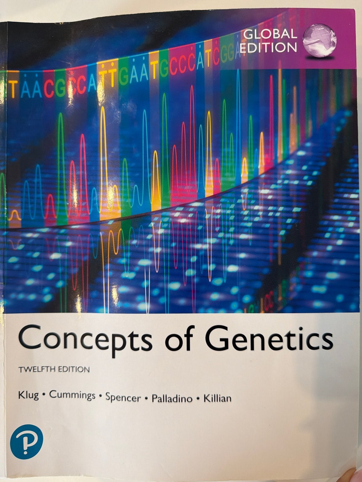 Concepts of Genetics - Klug, Cummings, Spencer, Palladino, K, Ophalen of Verzenden, Zo goed als nieuw, Natuurwetenschap