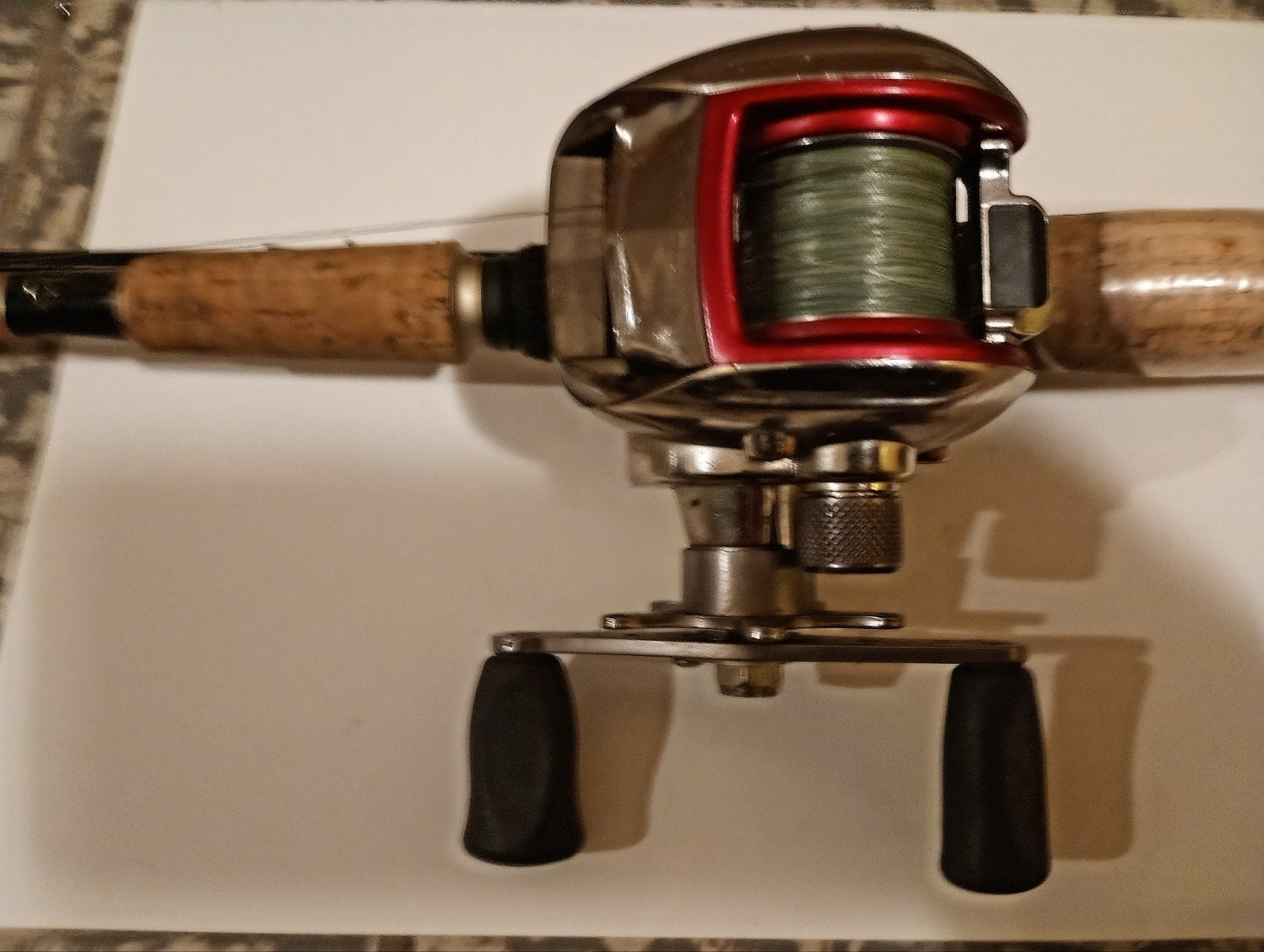 Fox Rage Jerk 195 met Crossfire 150L reel, Ophalen, Zo goed als nieuw, Complete hengel