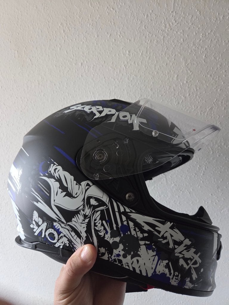 Scorpion EXO-491 Spector motorhelm – Maat L, Dames, Integraalhelm, L, Tweedehands