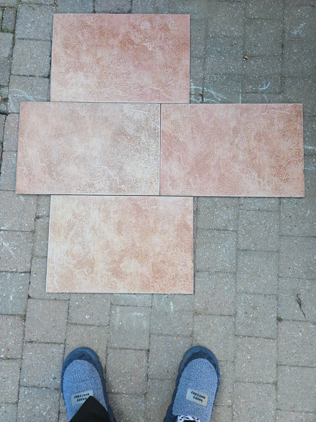 Terracotta Vloertegels - 20 m² 30 bij 50, Ophalen, 30 cm of meer, Steen of Klei, 50 tot 150 cm