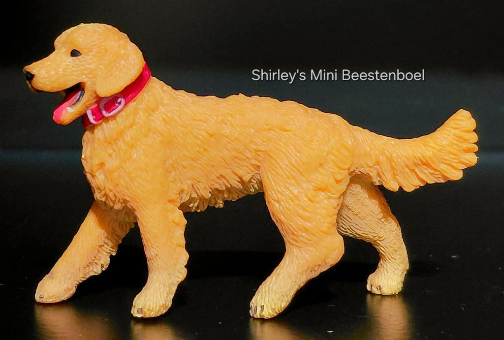 schleich golden retriever, Ophalen of Verzenden, Zo goed als nieuw, Hond of Kat, Beeldje of Figuurtje