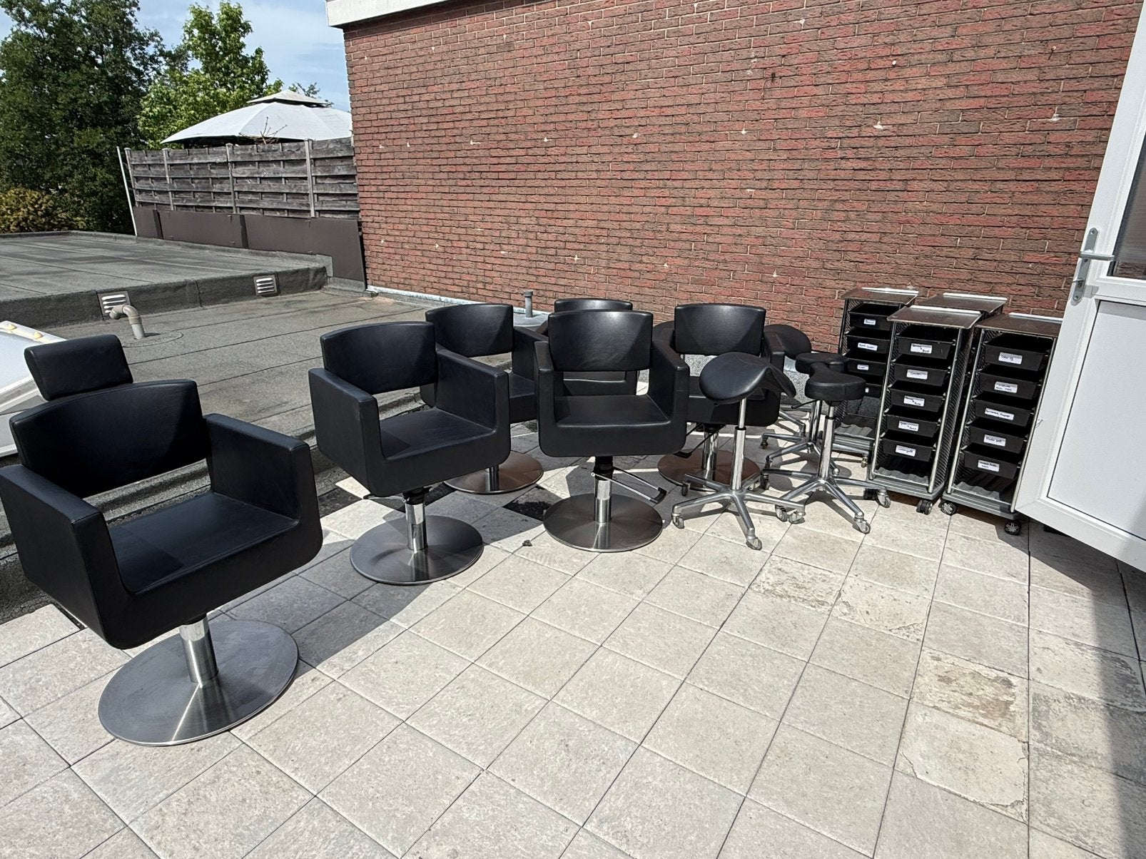 Kappers stoelen set, Diensten en Vakmensen, Kappers en Thuiskappers