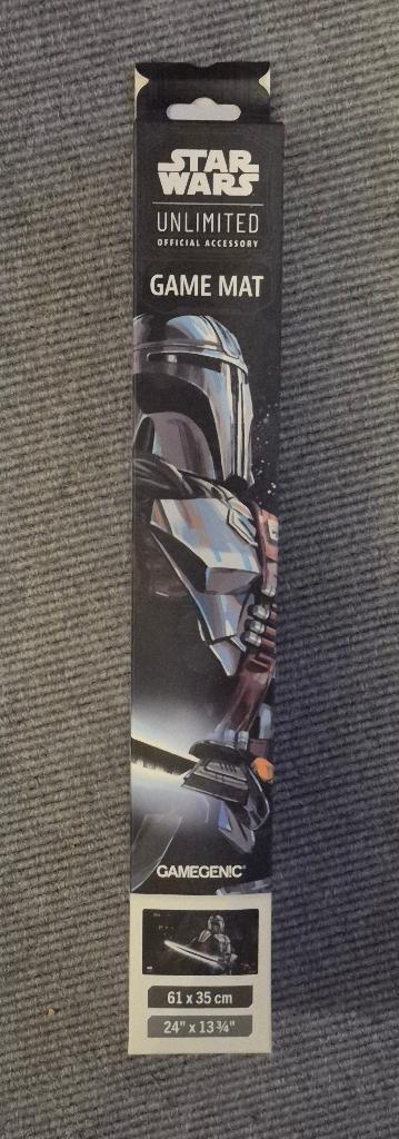 Star Wars Unlimited Game mat Gamegenic Mandalorian darksaber, Verzamelen, Star Wars, Ophalen, Nieuw, Overige typen