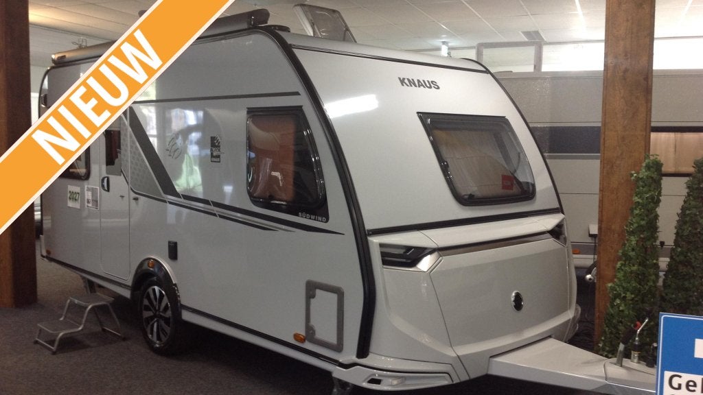 Knaus Sudwind Black Selection 450 FU, Caravans en Kamperen, Schokbreker, Rondzit, Overige typen, 5 tot 6 meter