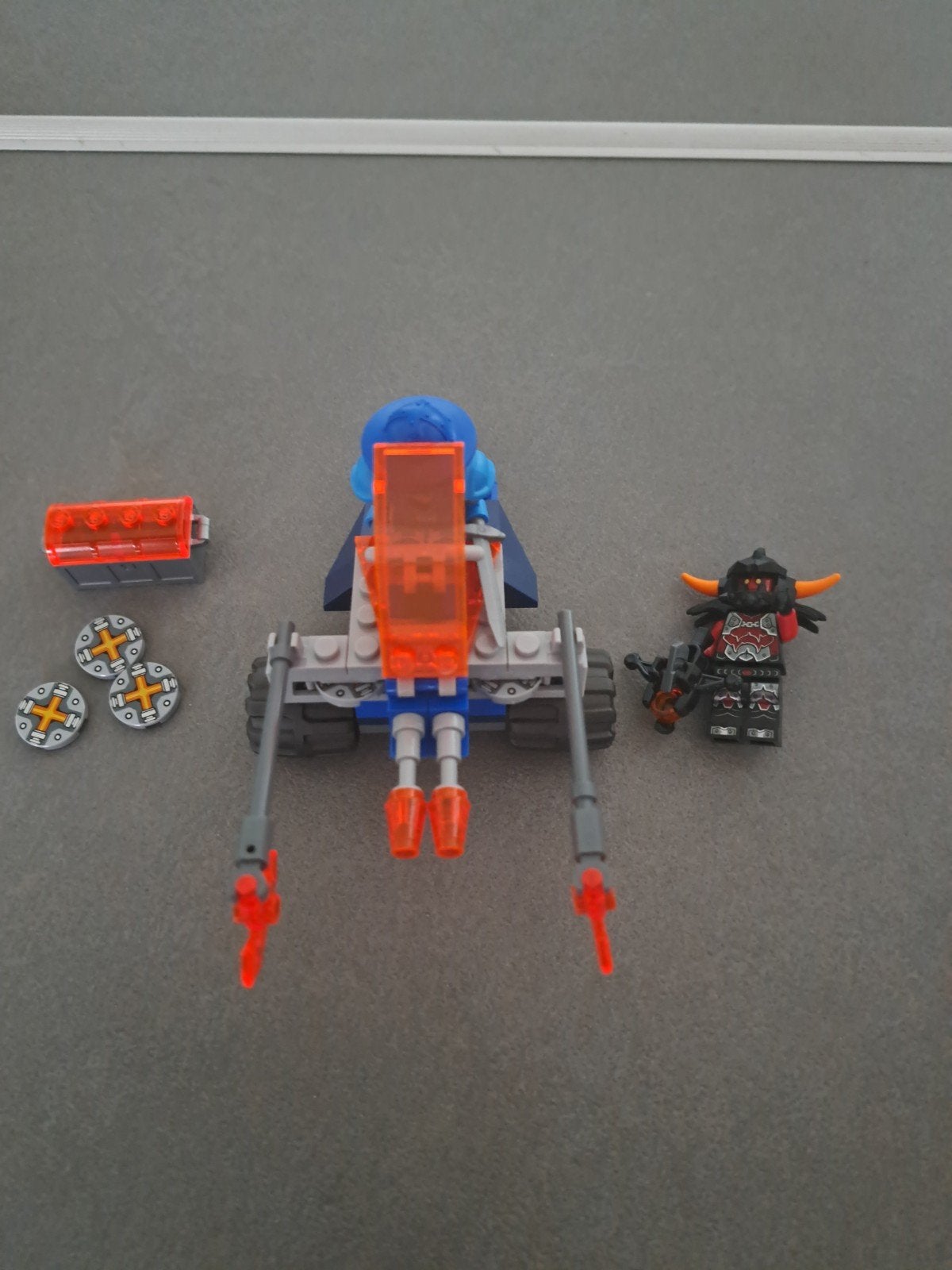Lego Nexo Knights 70310 Ridder Lance's Robo Paard, Compleet, Lego, Ophalen of Verzenden, Zo goed als nieuw
