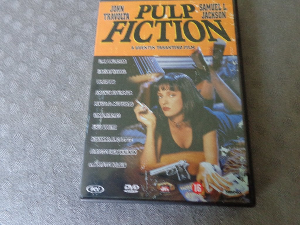 Speelfilm Pulp fiction, Vanaf 16 jaar, Ophalen of Verzenden, Zo goed als nieuw