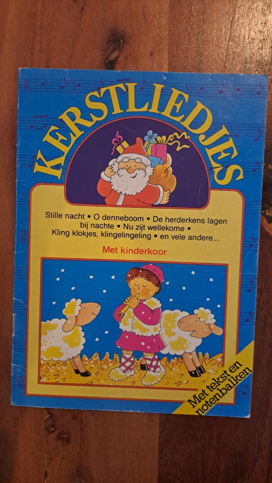 Kerstliedjes met kinderkoor - Tekst en notenbalken, Boeken, Ophalen of Verzenden, Gelezen, Onbekend, Non-fictie