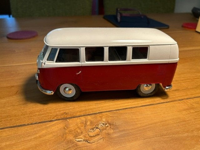 VW. combi 1966 Solido 1/19, Ophalen of Verzenden, Gebruikt, Auto, Solido