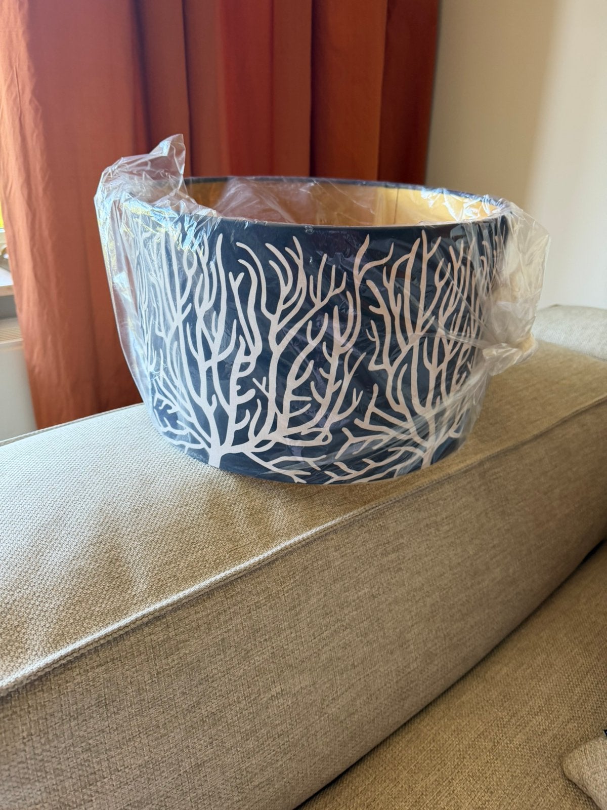 Lampenkap Palais rond 35cm Nieuw, Huis en Inrichting, Ophalen, Textiel, Overige typen, Rond