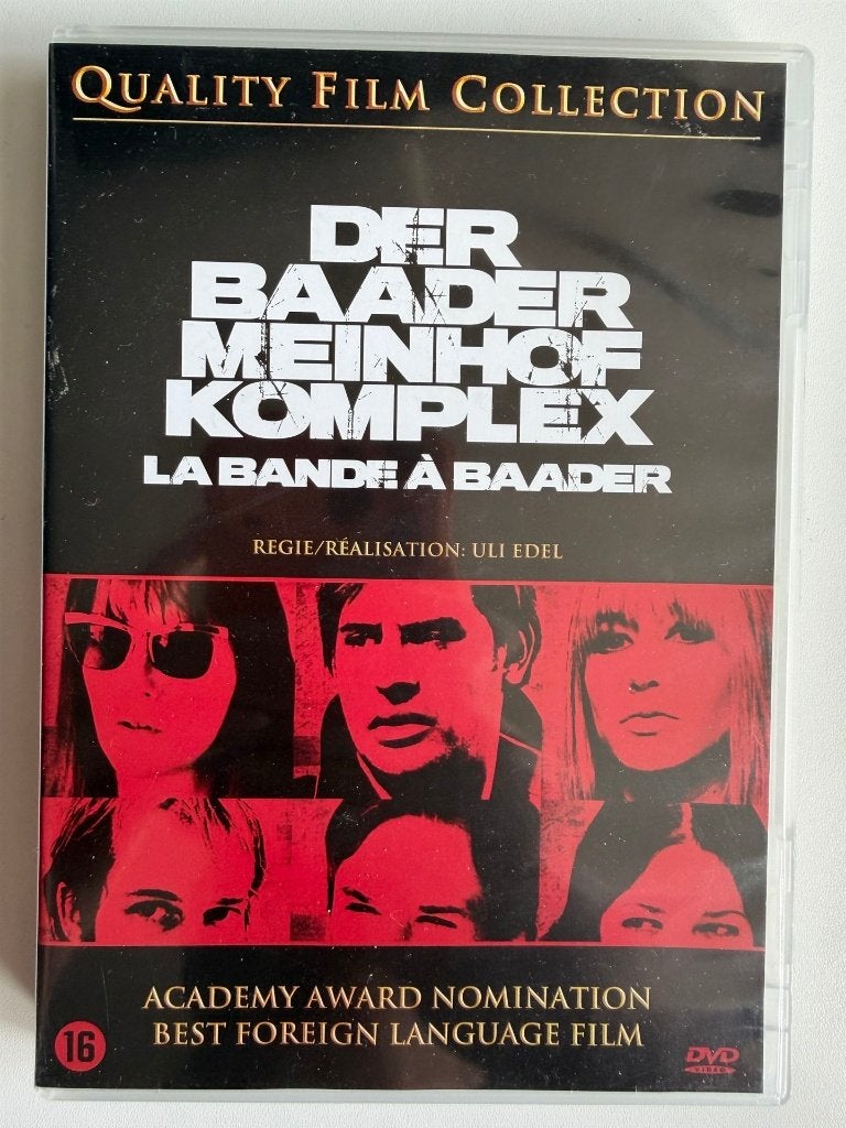 The Baader Meinhof Komplex (2008) QFC DVD | Actie 5=4, Vanaf 16 jaar, Ophalen of Verzenden, Zo goed als nieuw, Overige gebieden