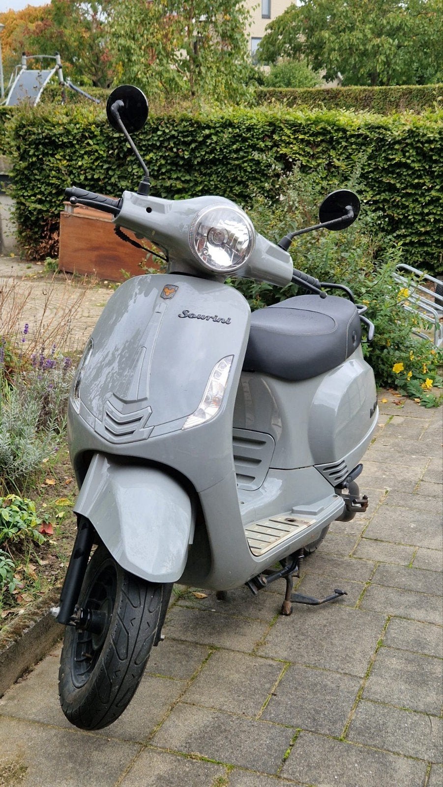 La Souris Scooter - Grijs, zo goed als nieuw, Zo goed als nieuw, Benzine, Ophalen, Overige merken