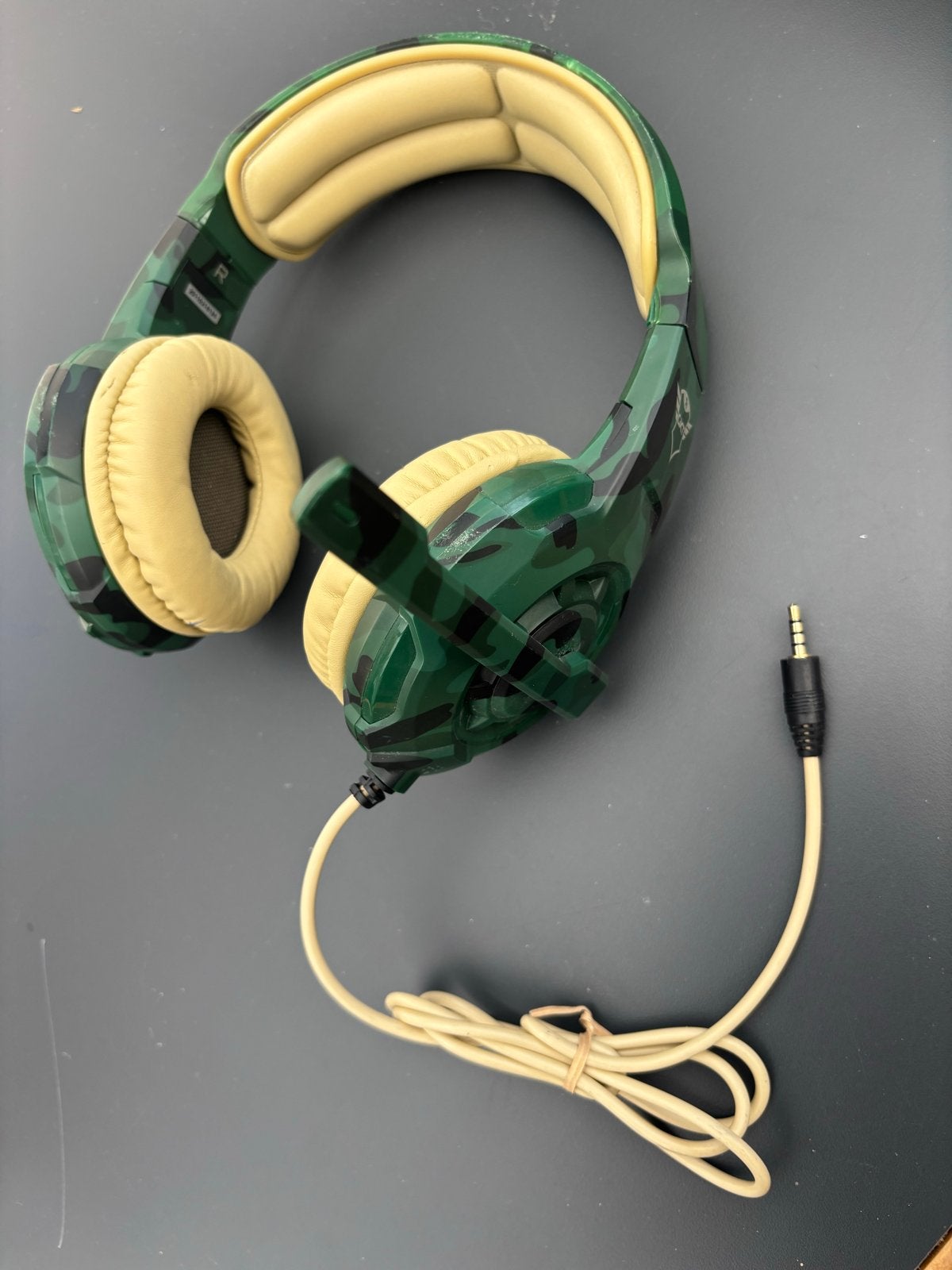 Trust GXT 310 Gaming Headset - Camouflage Groen, Audio, Tv en Foto, Koptelefoons, Overige merken, Gebruikt, Ophalen of Verzenden