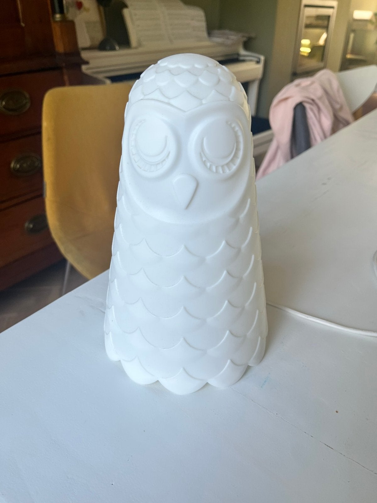 IKEA Uggla lamp kinderkamer - gratis af te halen, Wit, Gebruikt, Kunststof, Ophalen of Verzenden