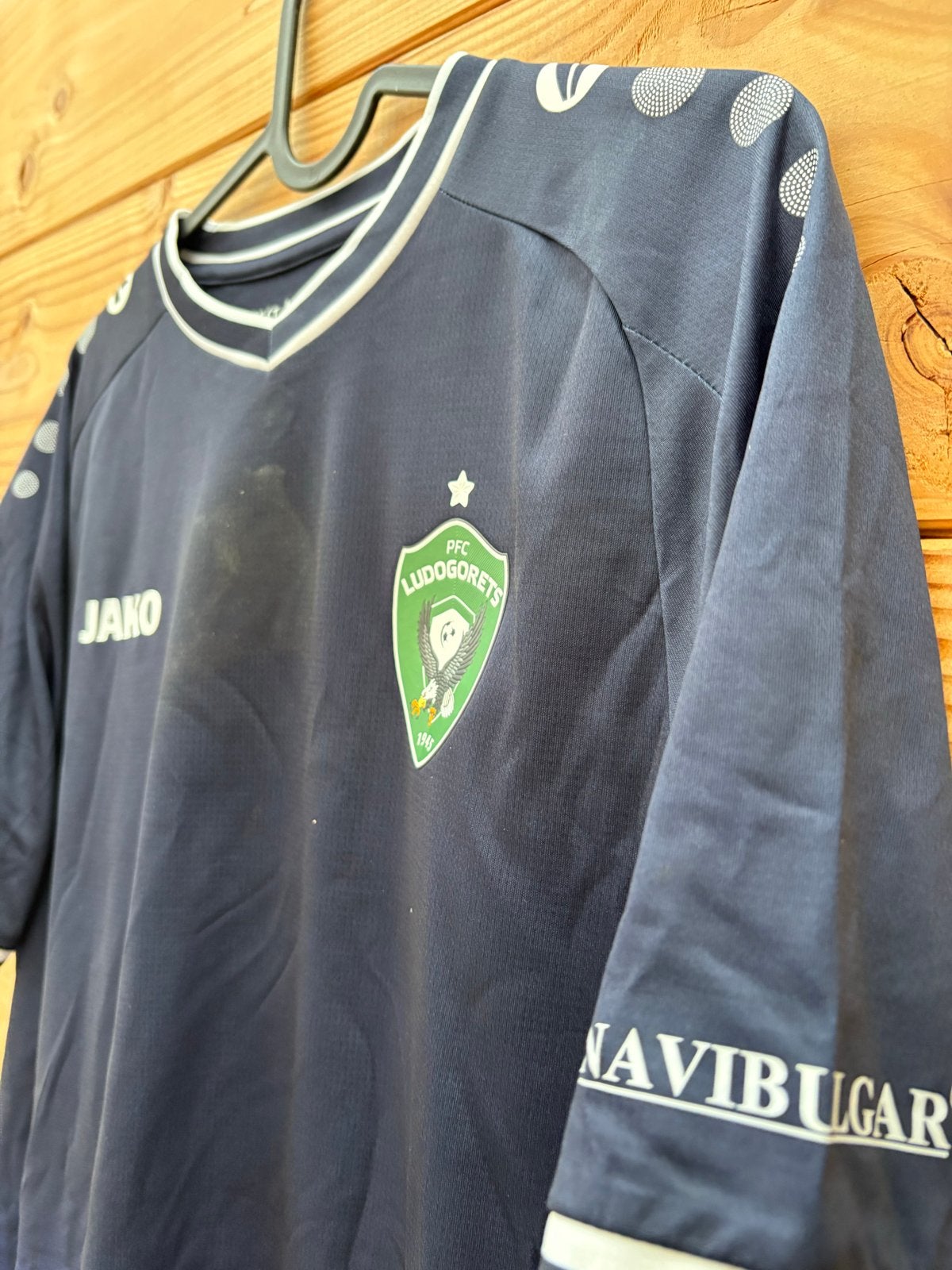 Matchworn shirt PFC Ludogorets Naresi #30 met COA, Ophalen of Verzenden, Gebruikt, Shirt