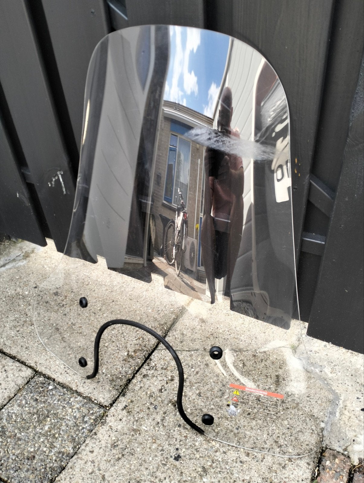 Windscherm BTC Riva met kleine beschadiging, Ophalen of Verzenden, Gebruikt, Overige typen, Overige merken