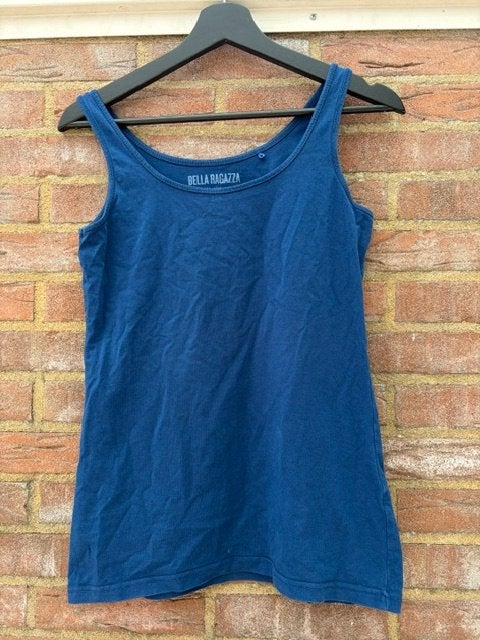 Bella Ragazza Blauwe Top Maat S, Blauw, Bella Ragazza, Ophalen of Verzenden, Zo goed als nieuw