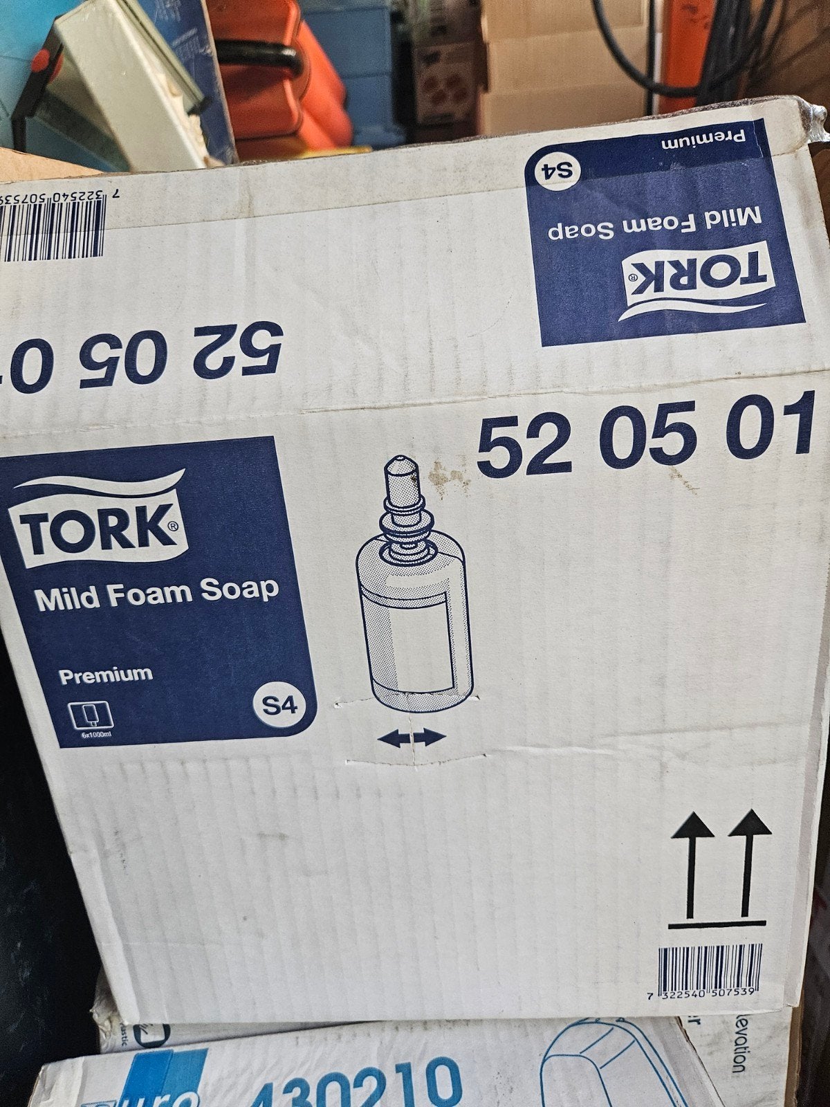 tork zeep, Ophalen, Schoonmaakmiddel
