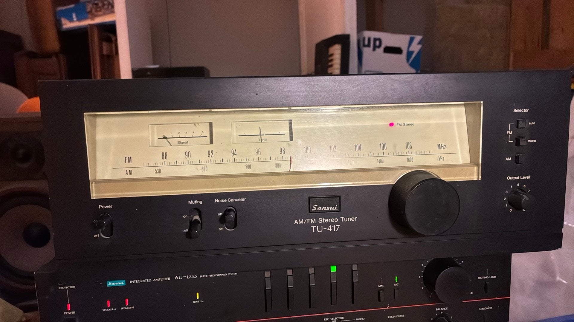 Sansui TU-417, Ophalen of Verzenden, Gebruikt