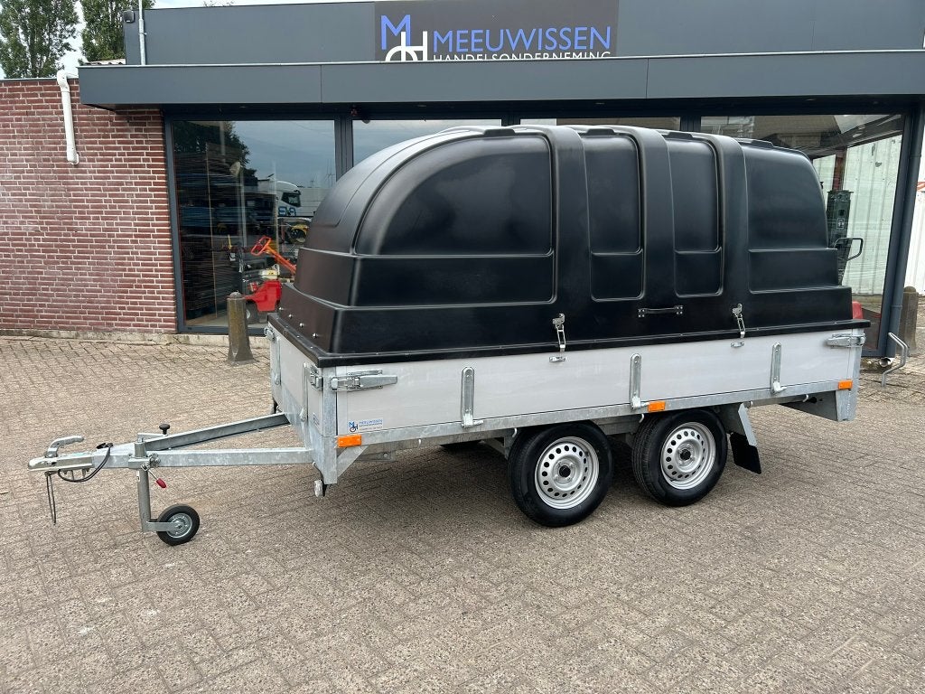 Rova plateauwagen met deksel 301x150x135CM 750KG ZGAN MARGE, Ophalen, Zo goed als nieuw