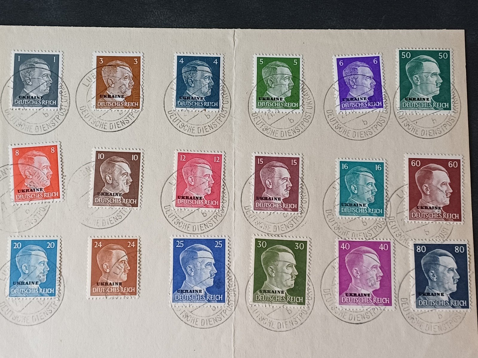 Adolf Hitler bezetting Ukraïne, Verzamelen, Ophalen of Verzenden, Overige soorten, Duitsland