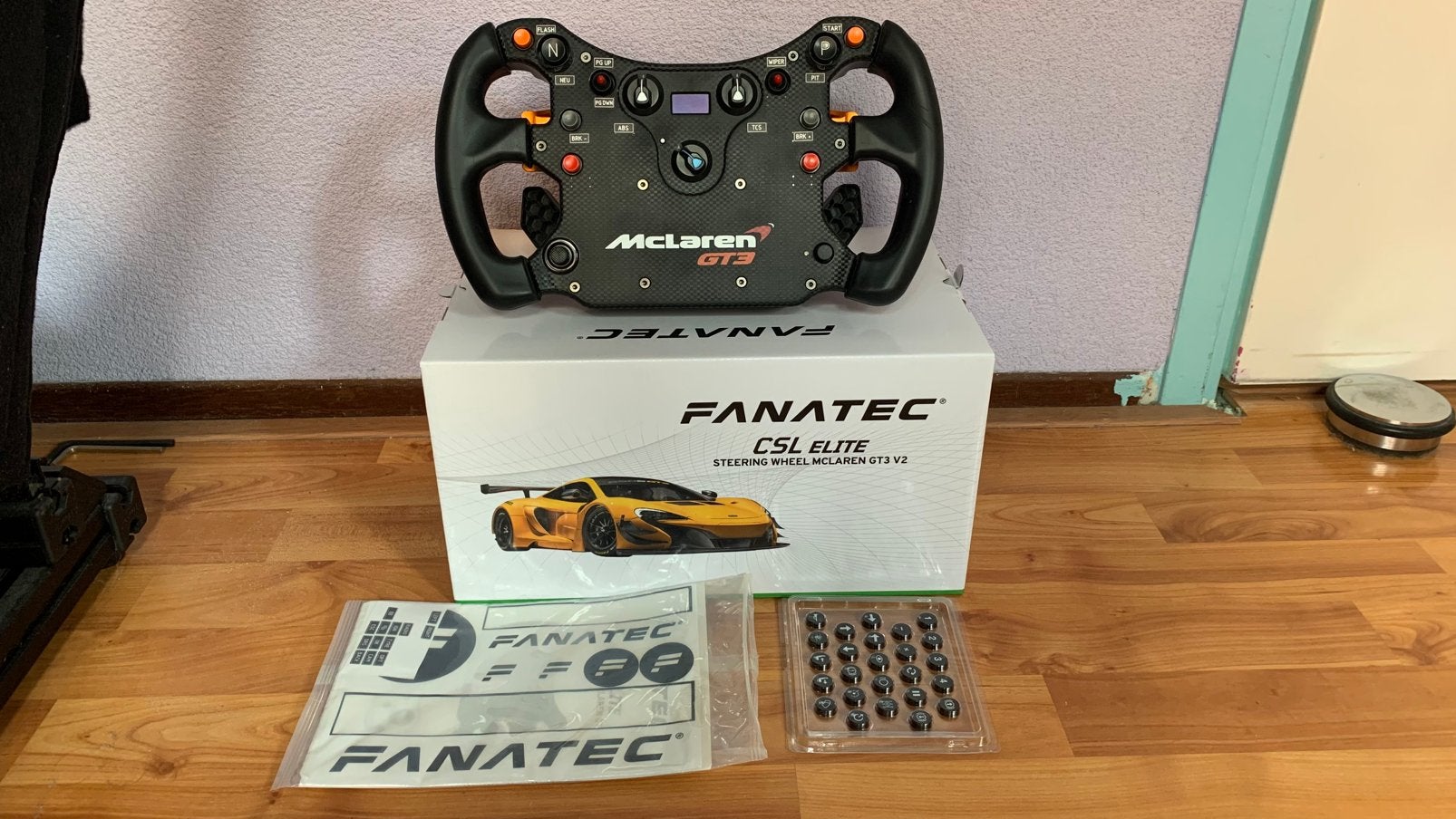 Fanatec CSL McLaren GT3 V2 QR2 Lite, Fanatec, Verzenden, Zo goed als nieuw, Racestuur
