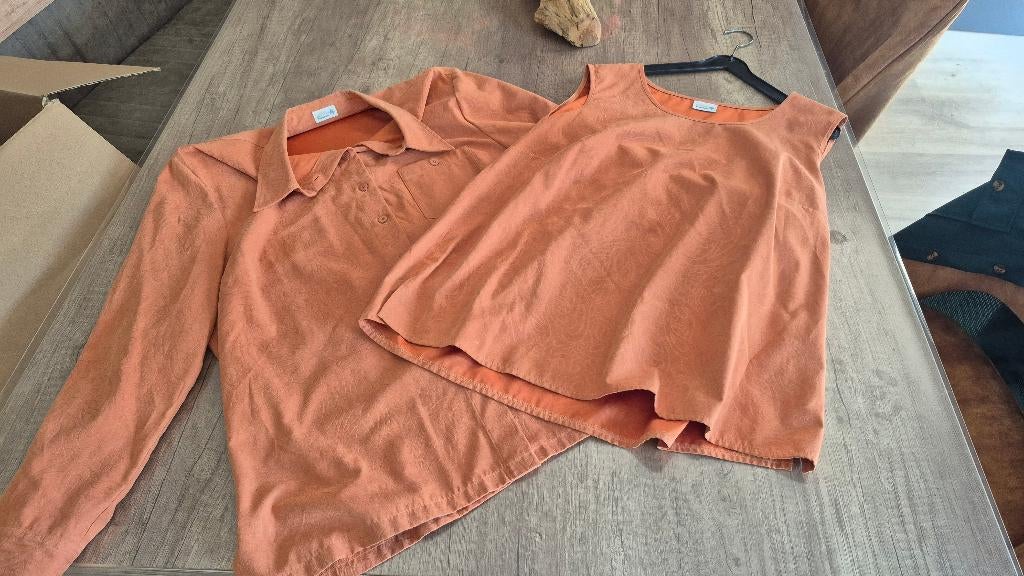 zalm roze Creation Atelier GJ shirt + blouse, Kleding | Dames, Creation Atelier GJ, Maat 42/44 (L), Ophalen of Verzenden, Zo goed als nieuw