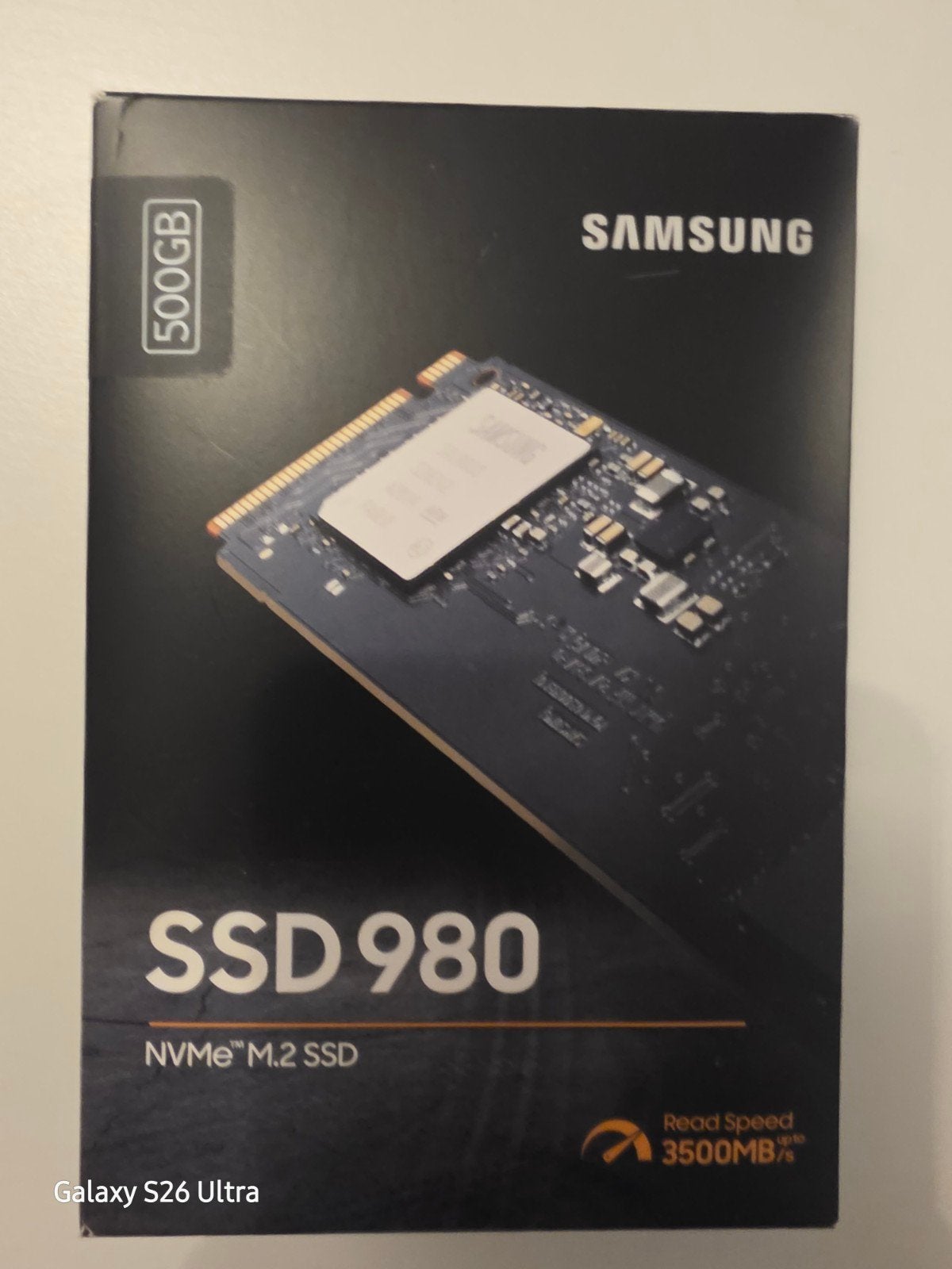 Samsung SSD 980 NVMe M.2 500gb, Intern, Gebruikt, Server, Ophalen of Verzenden